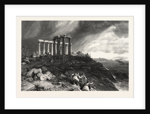Temple of Minerva, Sunium, Greece by Anonymous