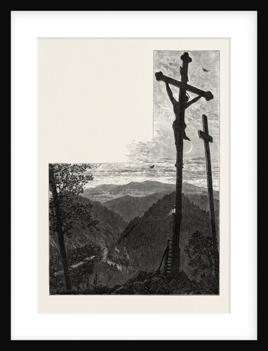 Calvary, Karlsbad, Andelska Hora, Engelhaus, Karlovy Vary, Czech Republic by Anonymous