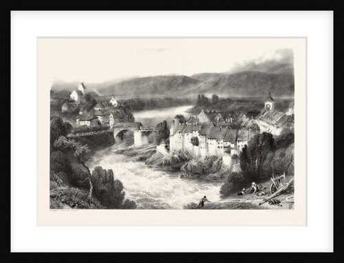 Lauffenberg, Laufenburg, Germany, Switzerland by Anonymous