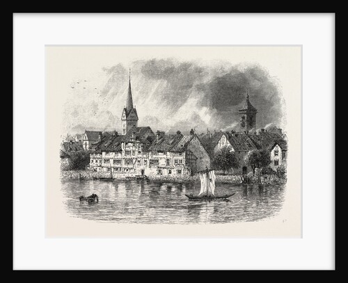 Schaffhausen, from the River, Switzerland by Anonymous