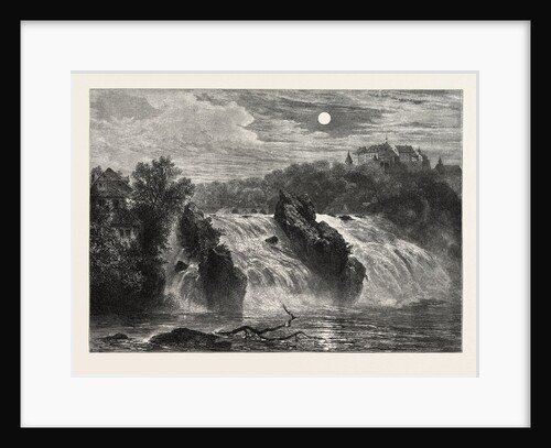 The Falls of the Rhine by Anonymous