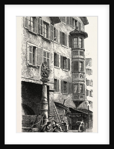 Street Fountain, Zurich, Switzerland by Anonymous
