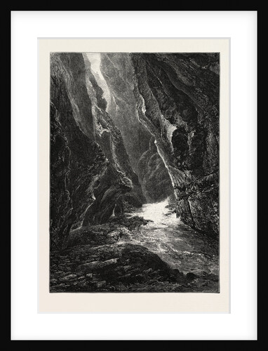 Gorge of the Tamina, Pfafers, Switzerland by Anonymous