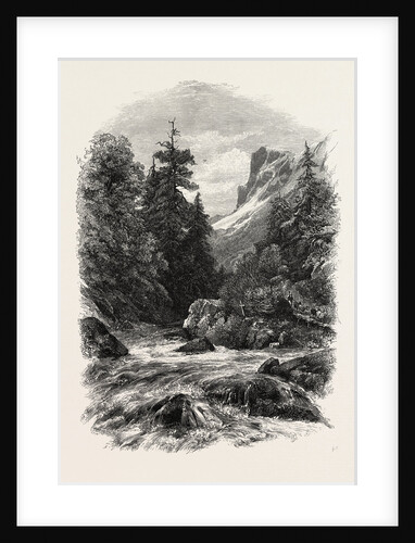 On the Klansen Pass, Switzerland by Anonymous