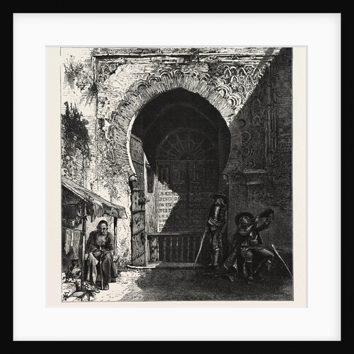 Gate of the Mosque in the Alhambra, Ganada, Spain by Anonymous