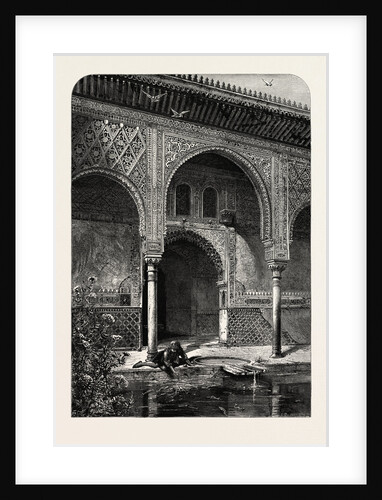 Entrance to the Hall of Ambassadors, Ganada, Spain by Anonymous