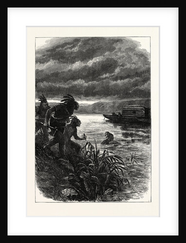 Traders on the Ohio Attacked by Indians by Anonymous