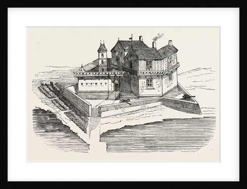 First House Erected in Quebec, Canada by Anonymous