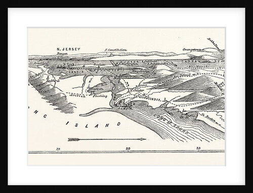Plan of the British Operations in New York by Anonymous