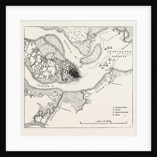Plan of the Siege of Charleston by Anonymous