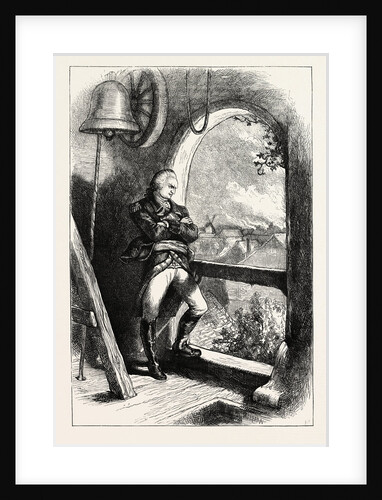 Arnold Viewing the Destruction of New London, American Revolutionary War by Anonymous