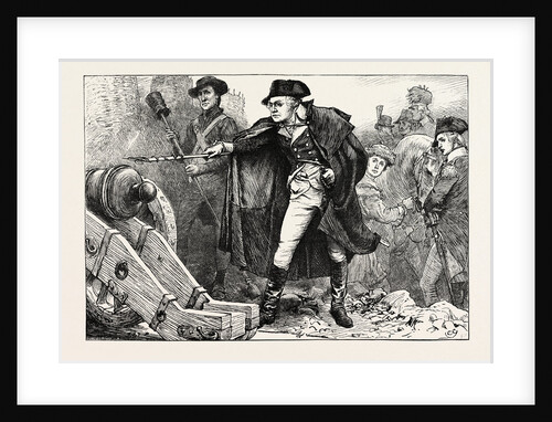 Washington at the Siege of Yorktown, American Revolutionary War by Anonymous