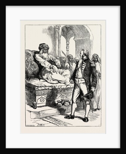 Captain Bainbridge and the Dey of Algiers by Anonymous