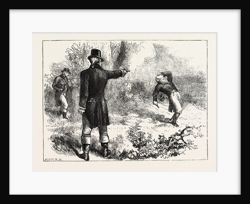 Duel Between Burr and Hamilton by Anonymous