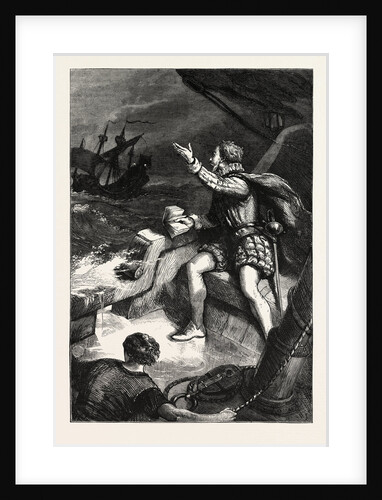 The Last Moments of Sir Humphrey Gilbert by Anonymous