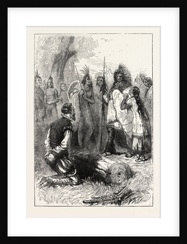 Pocahontas Saves Captain Smith's Life. Pocahontas by Anonymous