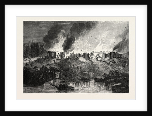 Attack on Pequot Fort by Anonymous