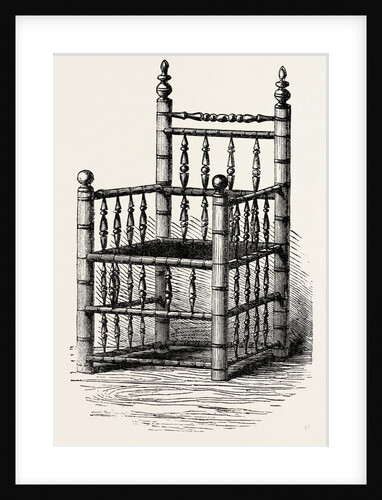 Brewster's Chair, Preserved at Pilgrim Hall, New Plymouth by Anonymous