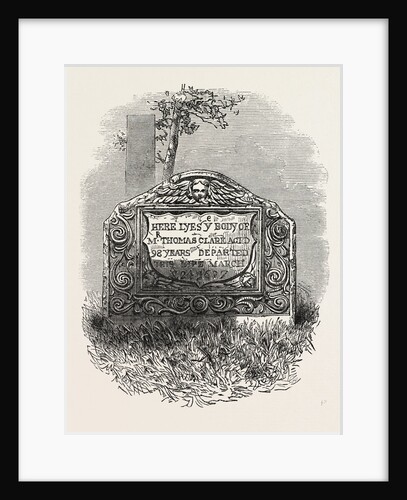 Tomb of the Mate of the Mayflower by Anonymous