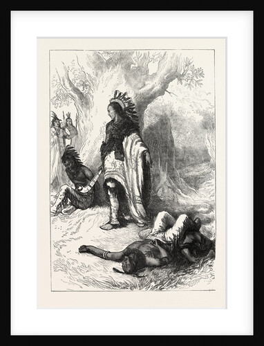 Uncas and Miantonomoh by Anonymous