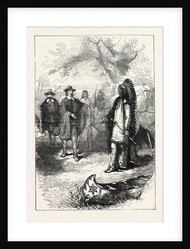 Edward Winslow's Visit to Massasoit by Anonymous