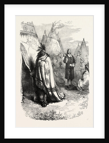 Mayhew and the Narragansett Sachem by Anonymous