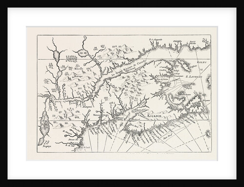 Map of Canada and Nova Scotia by Anonymous