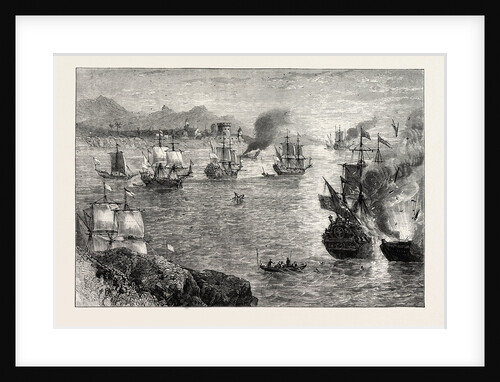 Morgan's Defeat of the Spanish Fleet by Anonymous