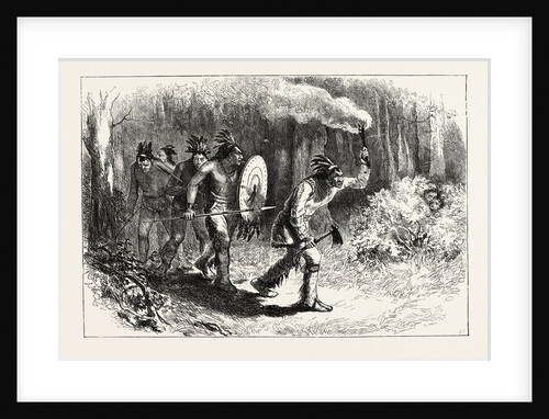 Tuscaroras Indians Tracking Fugitives by Anonymous