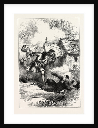 Death of Rasles, Sebastien Rale, Rasle, Priest, Jesuit, Missionary to the Abenakis by Anonymous