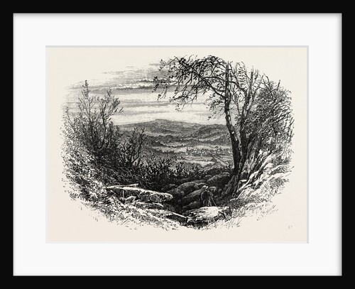 View in Pennsylvania, Alleghany Mountains in the Distance by Anonymous