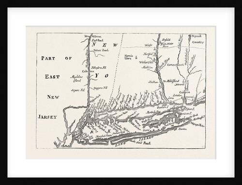 New York at the Beginning of the Eighteenth Century by Anonymous