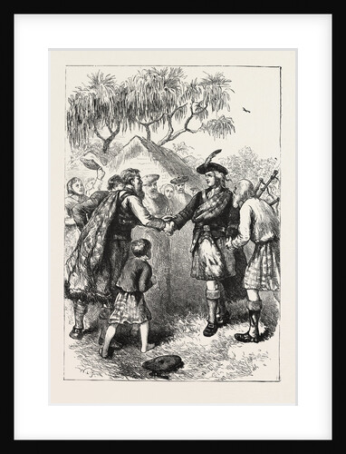 Visit of Oglethorpe to the Highland Colony by Anonymous
