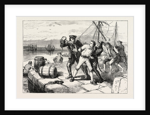 Impressment of Bostonians by Knowles by Anonymous
