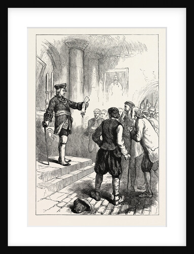 Winslow Reading the Royal Proclamation by Anonymous