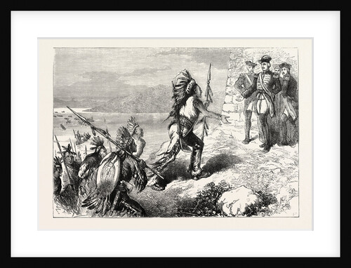 Arrival of Indian Auxiliaries at the French Camp by Anonymous