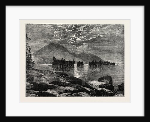 View on Lake George, North America by Anonymous