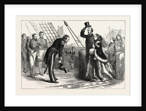 Visit of Queen Victoria and Prince Albert to the Ship Resolute by Anonymous