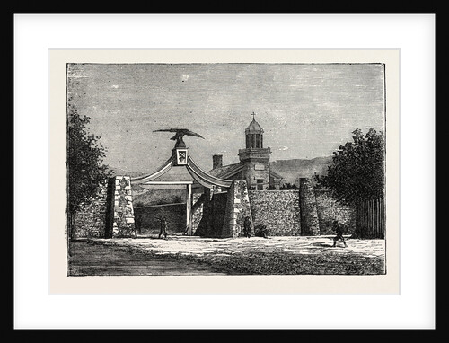 The Eagle-Gate of Brigham Young's School by Anonymous