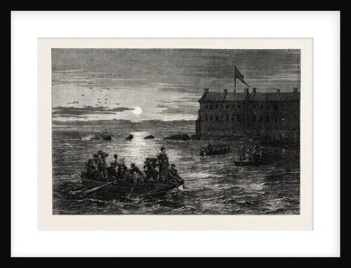 Removal of the Troops from Fort Moultrie to Fort Sumter by Anonymous