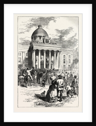 Inauguration of Jefferson Davis by Anonymous
