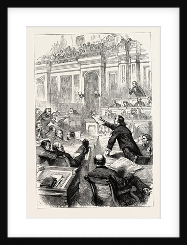 Scene in the House of Representatives by Anonymous