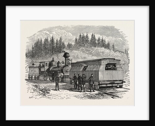 A Railroad Battery, American Civil War by Anonymous