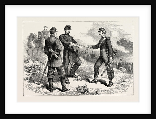 McClellan at the Battle of Antietam, American Civil War by Anonymous