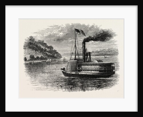 A Paddle Steamer on the Potomac by Anonymous