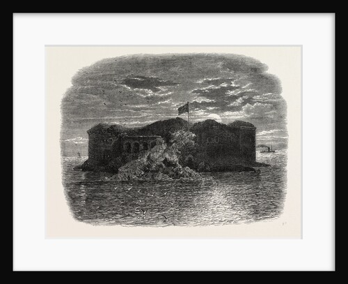 Fort Sumter in Ruins, American Civil War by Anonymous