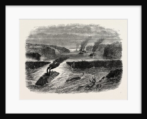 Bailey's Dam on the Red River, American Civil War by Anonymous