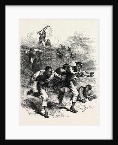 Flight of People from Fort Pillow, American Civil War by Anonymous
