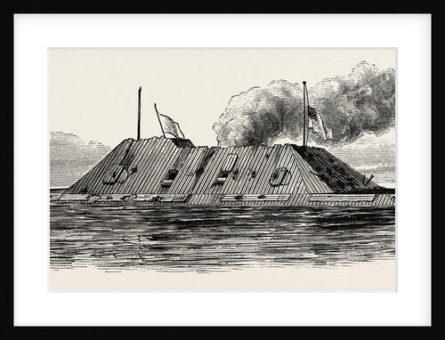 The Rebel Ram Tennessee Surrendering to the Federals, American Civil War by Anonymous