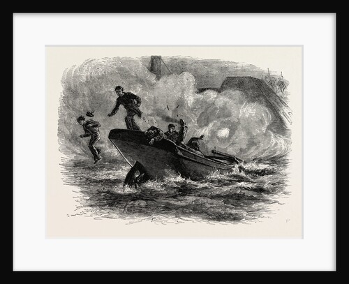 Lieutenant Cushing's Attack on the Albemarle, American Civil War by Anonymous